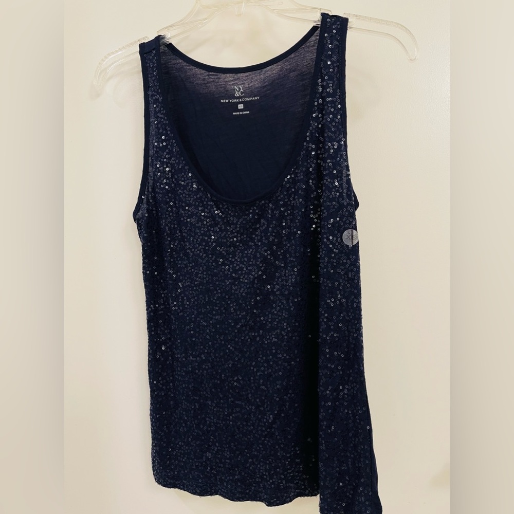 Sequin Tank Top. XS. Never worn. NWOT